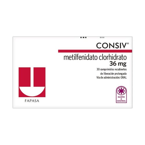 Consiv 36mg x 30 tabletas