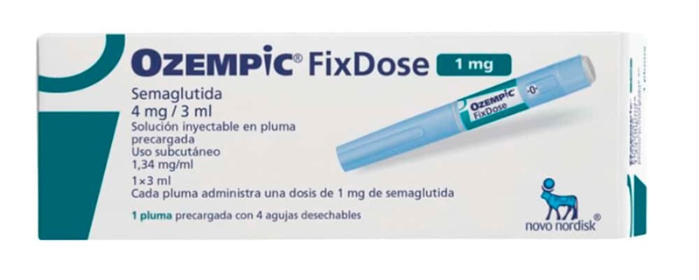Ozempic fixdose 4mg/3ml Solución Inyectable