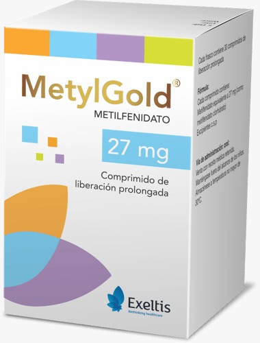 Metylgold 27mg x 30 comprimidos