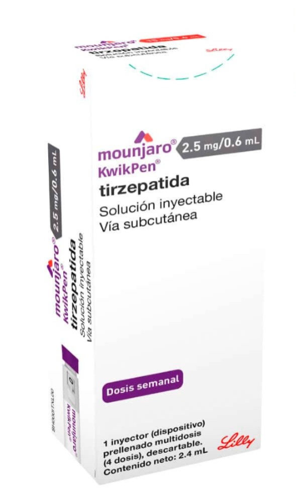 Mounjaro kwikpen 5 mg / 0.6 ml x 1 solución